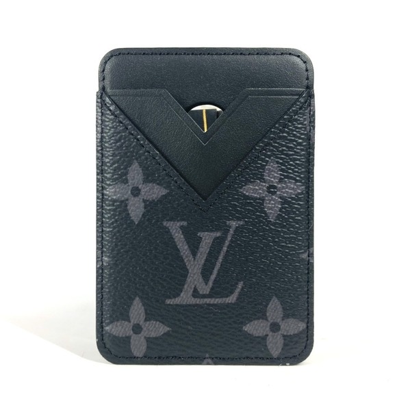 LOUIS VUITTON Black Monogram Card Holder - Picture 1 of 11